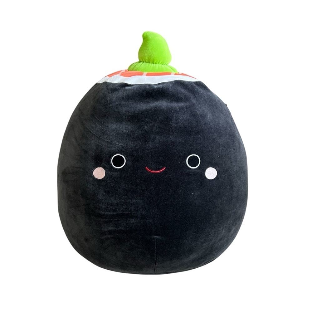 Squishmallows Black and Green Shozo the sushi‎ Plush